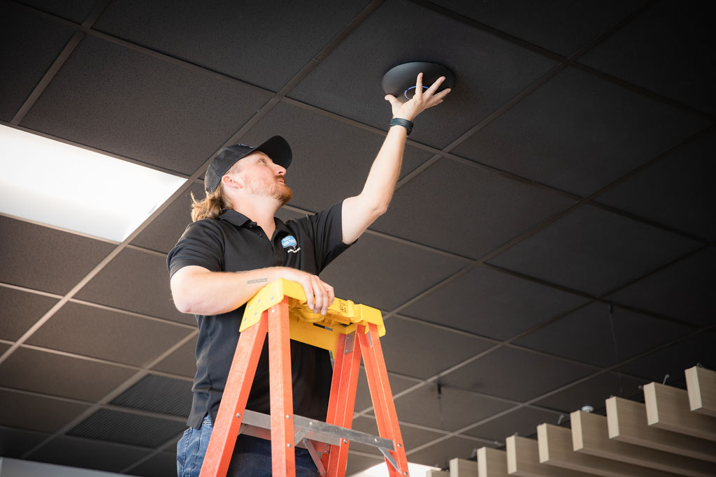 installing ubiquiti network solutions camera and sensor